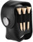 Nikou Golfballtasche, Golfballhalter Clip Golfbälle Tees Taschen Golf Teebeutel Utility Pouch für Golf Tackle Set mit Bällen Tees (Farbe : Schwarz)