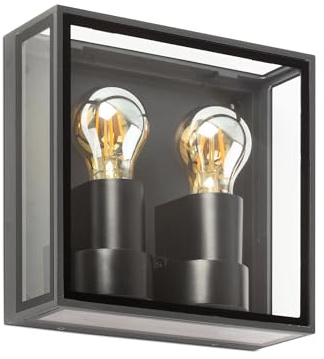 Faro Barcelona 71306 - POMO Wandleuchte dunkelgrau
