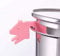 Pot lid holder pig, pink, silicone, accessory for cooking pot, pan lid and cookware, small, funny, colourful kitchen aid, pot guard pig, colour pink