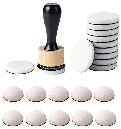 CYFUN DESIGN Mini Ink Painting Mixing Tools with Foam Replacement for Painting, Drawing, Art Supplies, Handle for Crafts, Scrapbooking Projects