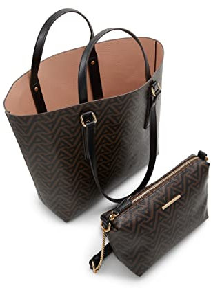 ALDO Damen Cibriannx Tragetasche, Braun Multi