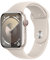Apple Watch Series 9 GPS + Cellular 45mm Smartwatch con cassa in alluminio color galassia e Cinturino Sport galassia - M/L. Fitness tracker, app Livelli O₂, display Retina always-on