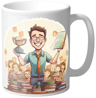 Taza Mejor Profesor del Mundo | Regalo para Profesor | Fin de Curso