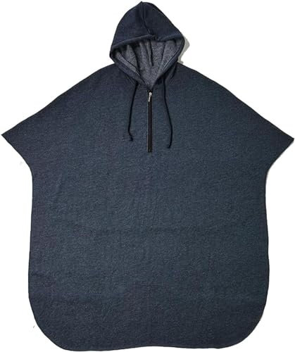 VejiA Rollstuhldecken für Erwachsene, Rollstuhl-Umhang-Deckenschal, tragbarer Winter-Fleece-Hoodie-Poncho, für Damen und Herren, warme Rollstuhldecke