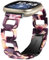 Maucoray Uhrenarmband kompatibel mit Fitbit Versa 4/Versa 3/Sense 2/Sense Armband, Harz D-Form, verstellbares Armband, Harz