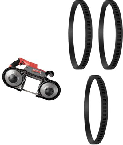 (3 Stück) 45-69-0010 Riemenscheibe für Milwaukee Bandsägen Deep Cut 6230 6232-6 6238-20 2729-20 6225 AO2807 6238N