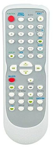 AULCMEET NB126 NB104 Mando a Distancia de Repuesto Compatible con Funai DVD CD VCR VHS Recorder DPVR5600,DPVR5800,DPVR6630,DPVR6830, DPVR 6630,DPVR 6830 DBVR-6730 Altavoz de Alta fidelidad