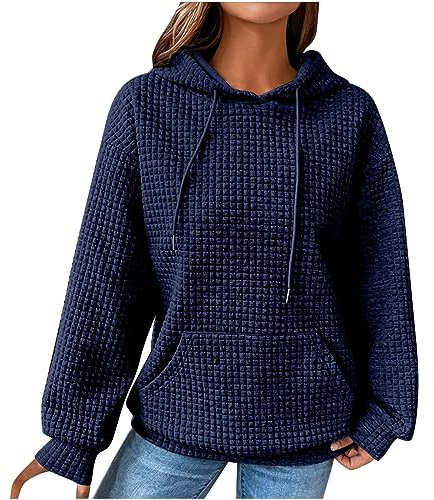 Cocila Sonderangebote Restposten Hoodie Pullover Mit Kapuze Damen Sweatshirt Mit Kapuze Kuschel Sweatshirt Damen Pullover Reine Baumwolle Damen Weisser Pulli Damen Oversize Damen Große Größen Sale