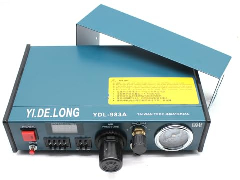 Klebstoffspender, professioneller Präzisionsspender, Klebstoffspender-Maschine YDL-983A Solder Paste Auto Glue Dispenser Dropper Liquid Controller Digital Display 983A Automatischer Lotpasten
