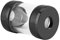Funnel Ped Cooling G1/4 Thread for Computer PC Pump Reservoir Fine Sc Cooler for Cooling Tube (Black)