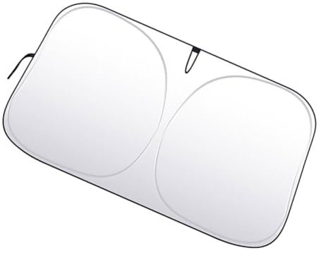 GLEAVI Tendina Parasole Per Parabrezza Auto Protezione Uv e Calore Facile Da Installare Compatibile Con Suv e Mpv Copertura Estiva Per Anteriore Antisolare
