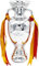 Fmarche Trophée des Champions d'europe de Football Coupe Delauna Réplique Trophée de Football en Résine Collection de Souvenirs de Décorations pour Maison Bureau Cadeaux pour Fans (16CM)
