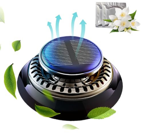 Anti-freeze Electromagnetic Car Snow Removal Device, Antifreeze Snow Removal Instrument, Portable Kinetic Molecular, Solare Automatischer Lufterfrischer Diffusor für Auto, Haus (Ozean)