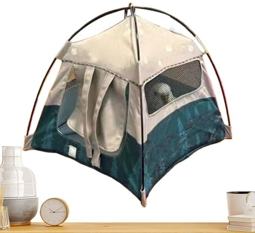 Miniature Camping Tent Model, Tiny Tent for Photography Props, Camping Decor, Miniature Camping Equipment Model for Fairy Gardens, Creative Camping Tent for Scenes, Cute and Realistic Outdoor