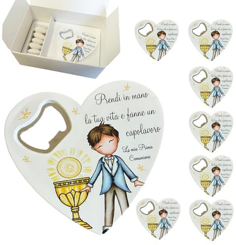 Regalami.shop set 8 bomboniere apribottiglia con scatola per tutte le cerimonie (3)