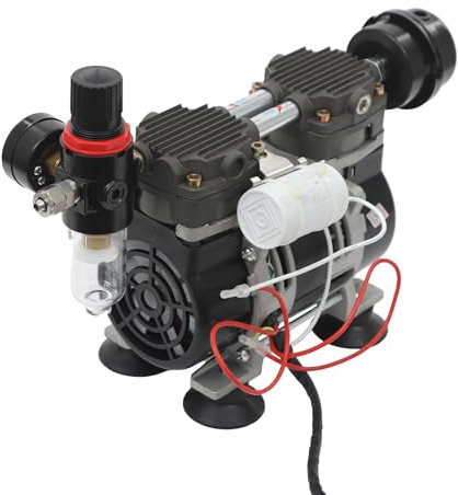 Bomba de vacío para concentradores de oxígeno 230 W, 1400 rpm, bajo ruido, sin aceite, adecuada para equipos médicos, velocidad máxima de bombeo 58 l/min, 220 V, 54 dB, para uso doméstico y clínicas