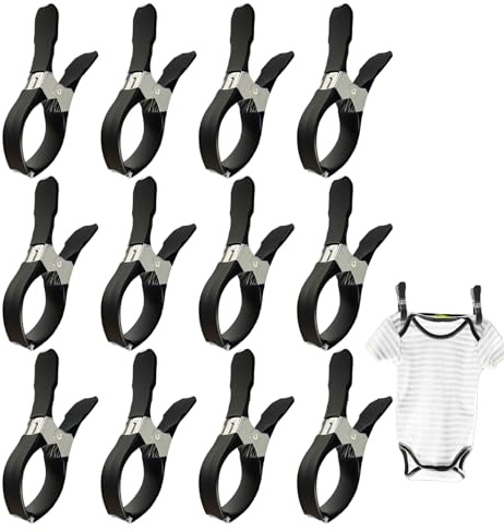 GkgWuxf Clips für Poolplane, 12 Stück, Stecker aus Edelstahl, Kratzfest