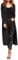 Re Tech UK Ladies Womens Maxi Plus Size Long Cardigans for Women UK Collared Top Long Full Sleeve Floaty Women's Cardigans Coatigans Sizes 8-26 (Black - XXXL)