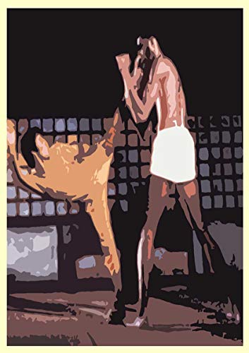 Poster Bruce Lee VS Abdul Jabbar Wandkunst 02