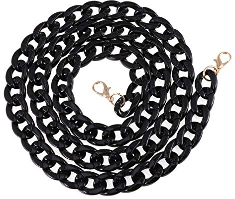 EXCEART 1Pc Tasche Riemen Acryl Geldbörse Riemen Tasche Kette Handtasche Griff Kette Riemen Ersatzkette Acryl Tasche Kette DIY Tasche Kette Riemen Handtasche Dekoration Kette für Handwerk