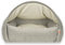 Sleepy Fox® - Premium Höhlenbett für Hunde und Katzen - Preisgekröntes, Patentgeschütztes Design (Cream Chenille, Large/XL: 110w x 85d x 65h cm)