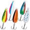 THKFISH Esche da Pesca Esche Artificiali Spinning Cucchiai da Pesca Esche da Pesca in Mare Spoon Trota Spinning 5PCS 3.5g