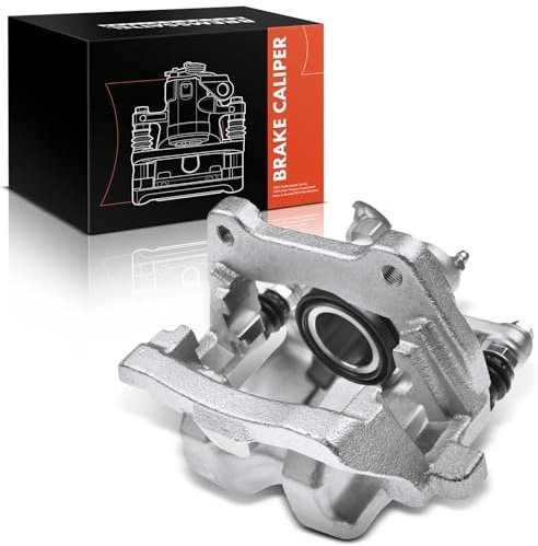 Frankberg Brake Caliper Disc Brake Rear Left Aluminium with Bracket (hole spacing 100mm) Compatible with Discovery IV L319 Rang.e Rove.r III LM Replace# LR015586
