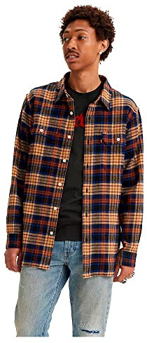 Levi's Jackson Worker, Uomo, Victor Plaid Meteorite, XS