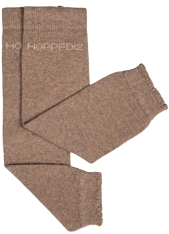 Hoppediz Babystulpen aus Kashmir/Merinowolle, Baby Leg Warmers, Einheitsgröße, natur