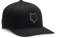 Fox Racing Head Flexfit Hat Windbreaker Herren, Schwarz, S-M
