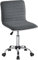 Yaheetech Chaise Bureau Chaise dactylo sans Accoudoirs Ergonomique Hauteur Réglable Fauteuil de Bureau à Roulette Pivotante Gris