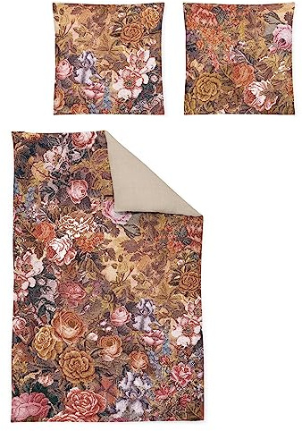 Irisette Flausch-Cotton Bettwäsche Zobel Kupfer 8873 1 Bettbezug 135 x 200 cm + 1 Kissenbezug 80 x 80 cm