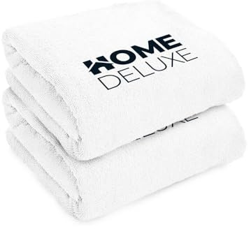 Home Deluxe - Handtuch 2er Set - 70 x 140 cm, 100% Baumwolle I Badetuch Saunatuch Strandtuch Handtuchset