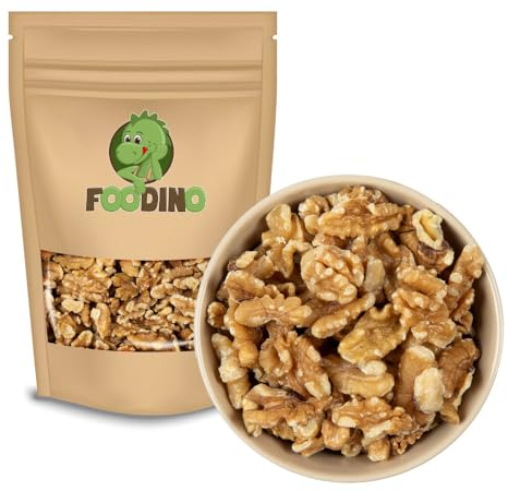 Walnussbruch knackige Walnusskerne aus Chile unbehandelt naturbelassen Walnusskerne ohne Schale ideal für Ihre Lieblingsrezepte ohne Gentechnik und Zusätze Foodino(1kg 5kg) (1 kg)