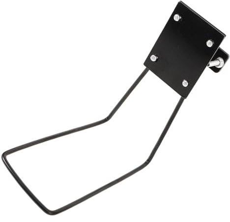 Fahrrad Gepäckkorbhalter aus Edelstahl für Fahrrad Vorne Schwarz