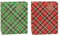 TSI Geschenktüten TARTAN, 12er Packung, Größe: Groß (HxBxT 32 x 26 x 13,5 cm), Art.Nr. 87312