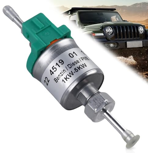 WIYETY 12V Dosierpumpe Standheizung: 1-4KW 22ML Dieselheizung pumpe, Heizungs-Kraftstoffdosierpump, Auto Standheizung Öl-Kraftstoffpumpe, Impulsdosierung Standheizung für Eberspacher