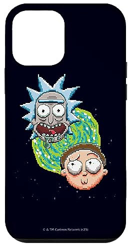Rick and Morty Pixelated Portal Case for iPhone 12 mini