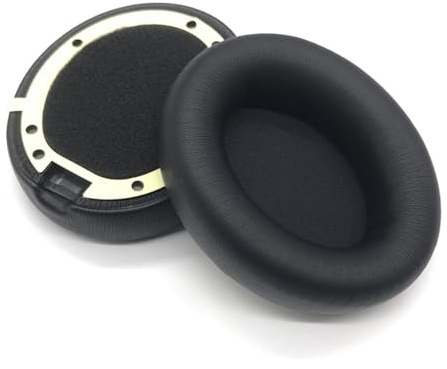 Earpads for Beats Studio Pro Headphone, Replacement Ear Pads Cushions with Noise Isolation Memory Sponge Soft Protein Leather Foam Cover Ear Cups Headset Repair Parts (Black)