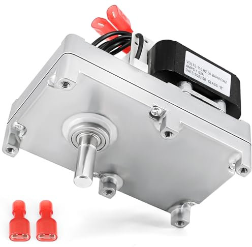 Hiorucet KS-5010-1010 Schneckenzufuhrmotor für Glow Boy Bay View FS, Classic, Wohnheizung, Ladenheizung, Pelletofen, Pelletofen, Pelletofen, Pelletofen, für PelPro PP300 Pelletofen, für billige