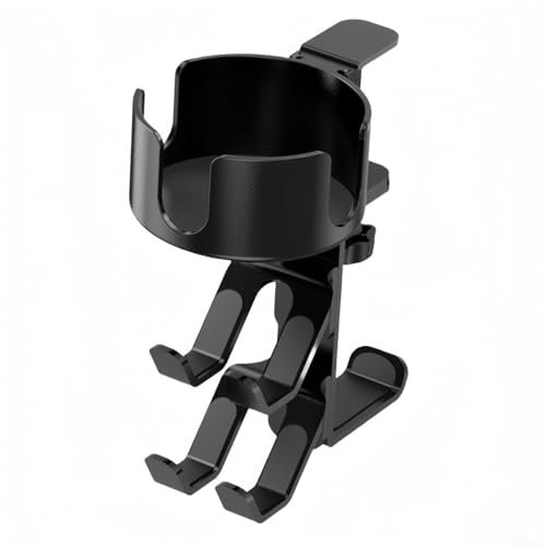 ARMYJY Desk Bracket Headphone Hanger,Home Offices Under Desk Hanger Cup Holder For Gaming Headset Organizer