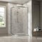 NRG 1000 x 900mm Chrome Framed Offset Quadrant Shower Enclosure Sliding Door for Wet Room Cubicle Enclosures
