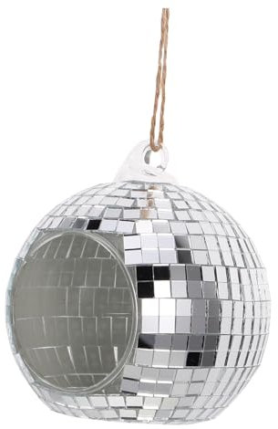 PRETYZOOM Bougeoir en Verre Robuste Petit Bougeoir Suspendu pour La Décoration de La Maison