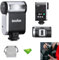 Godox iA32 Mini-Blitzgerät für Canon, Fuji, Sony, Nikon, Panasonic Olympus Pentax, GN15, 2,5 s Wiederaufladezeit, ca. 490 Blitzzeiten, Mini-Kamerablitz für Sony ZV1 usw. (ohne Akku)