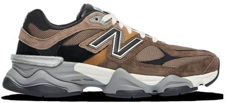 New Balance 9060 - Herren (Dark Mushroom/Schwarz/Grau), Dark Mushroom/Black/Grey, 43 EU