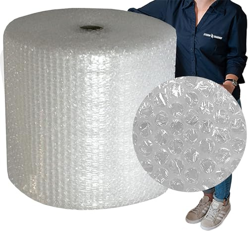 Large Roll Bubble Wrap 500mm x 25m Packing Air 20mm Diameter Bubbles | Packaging For House Moving & Packing Storage Boxes