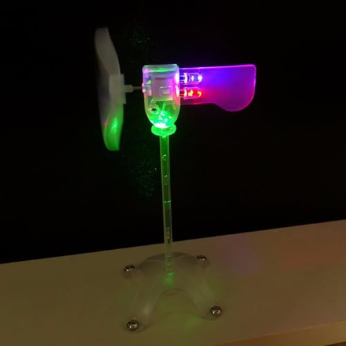 Générateur d'énergie éolienne miniature pour démonstration éducative et utilisation en classe