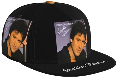 RISATERON Unisex Shakin Black Sport Baseball Cap Stevens Dad Cap Baseball Hats Adjustable Women Men Teens Sun Visor Hat for Fans Merch Gift