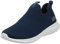Skechers Ultra Flex First Take, Zapatillas sin Cordones Mujer, Navy Knit Mesh/Off White Trim, 40 EU