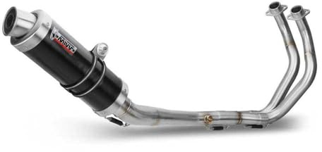 Mivv Y.045.LXB YAMAHA MT-07 2014 > KOMPLETTANLAGEN 2X1 GP STEEL BLACK